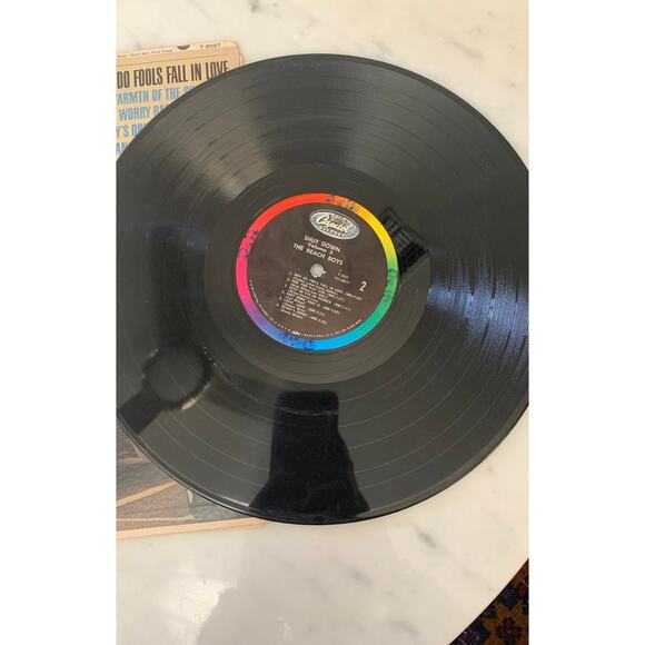 Vintage Original "The Beach Boys: Shut Down Vol. 2" Vinyl Record - Picture 2 of 4
